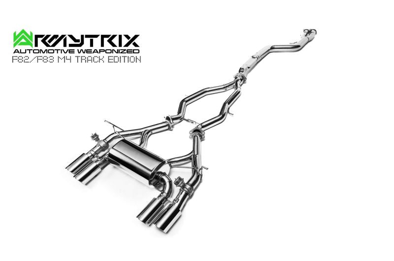 BMW F82/F83 M4 TRACK EDITION valvetronic exhaust system - Armytrix Exhausts