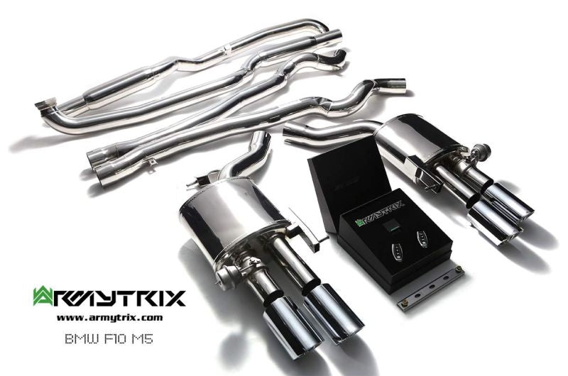 Système d'échappement Armytrix Valvetronic pour BMW F10 M5 (2011-2016)
