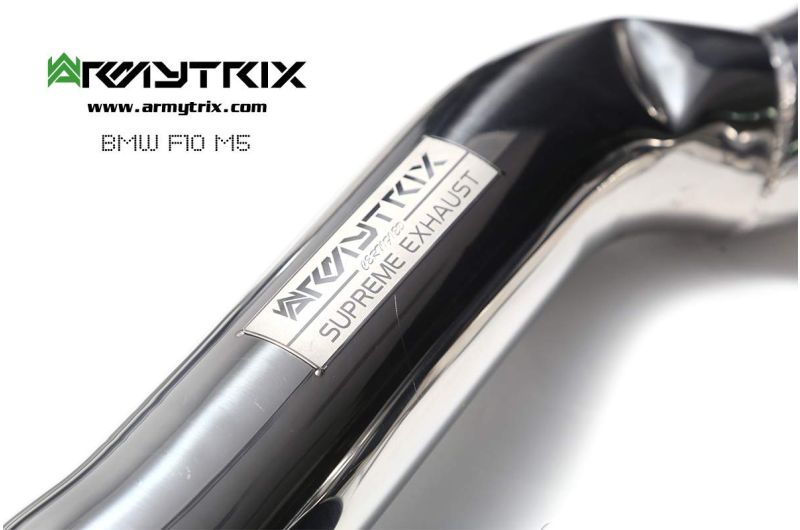 Système d'échappement Armytrix Valvetronic pour BMW F10 M5 (2011-2016)
