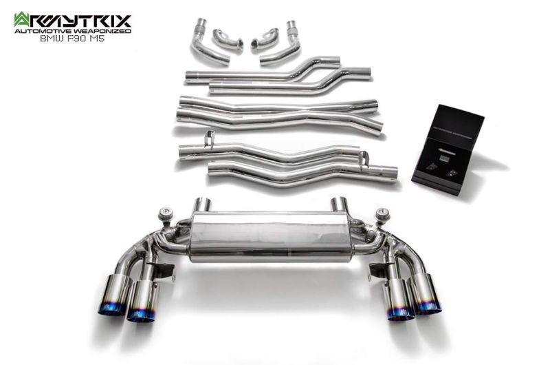 Système d'échappement Armytrix Valvetronic pour BMW F90 M5 (2017-2024)