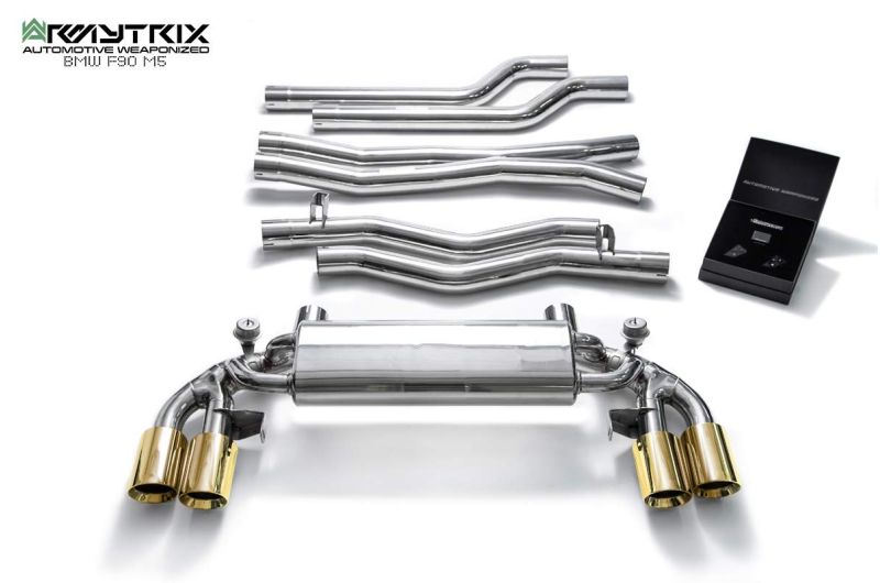 Système d'échappement Armytrix Valvetronic pour BMW F90 M5 (2017-2024)