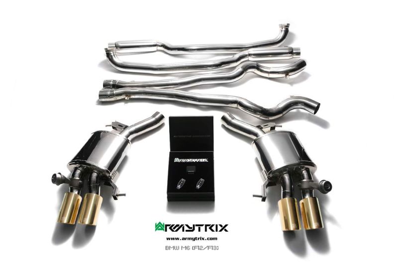 Système d'échappement Valvetronic Armytrix pour BMW F12 F13 M6 (2012-2017)