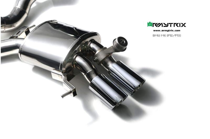 Système d'échappement Valvetronic Armytrix pour BMW F12 F13 M6 (2012-2017)
