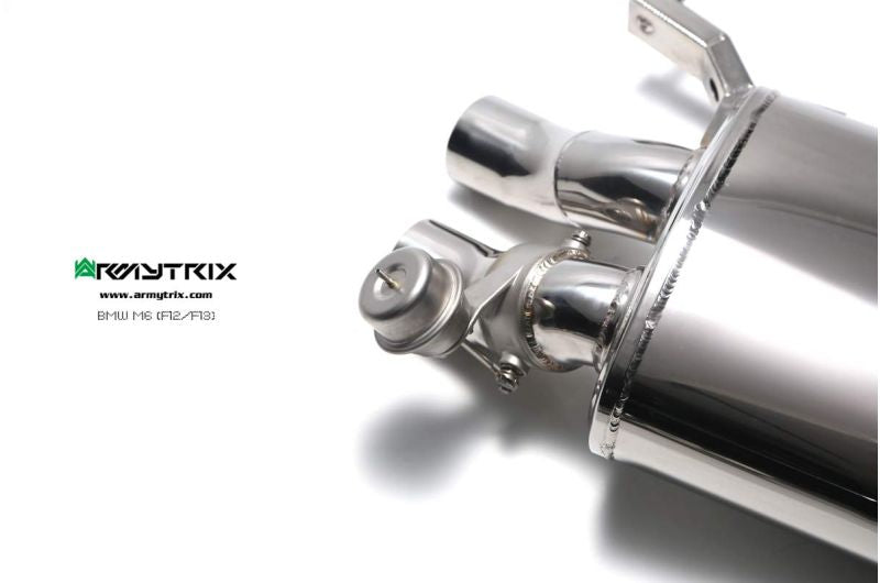 Système d'échappement Valvetronic Armytrix pour BMW F12 F13 M6 (2012-2017)