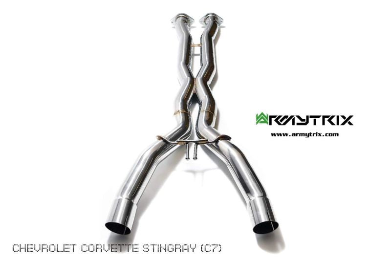 Chevrolet Corvette C7 Stingray/Grand Sport (2014-2019) valvetronic exhaust system - Armytrix Exhausts