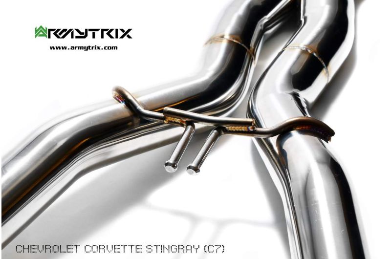 Chevrolet Corvette C7 Stingray/Grand Sport (2014-2019) valvetronic exhaust system - Armytrix Exhausts