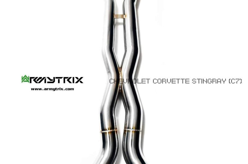 Chevrolet Corvette C7 Stingray/Grand Sport (2014-2019) valvetronic exhaust system - Armytrix Exhausts