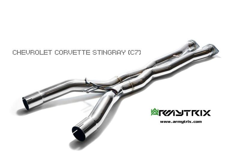 Chevrolet Corvette C7 Stingray/Grand Sport (2014-2019) valvetronic exhaust system - Armytrix Exhausts