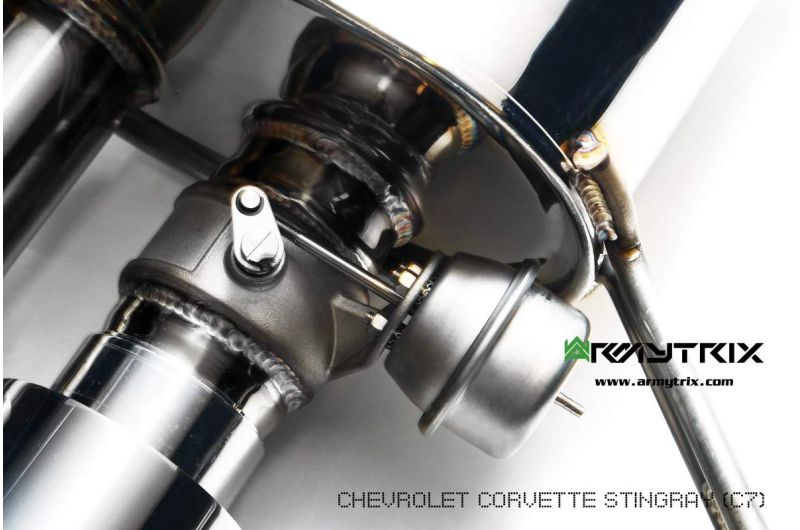 Chevrolet Corvette C7 Stingray/Grand Sport (2014-2019) valvetronic exhaust system - Armytrix Exhausts