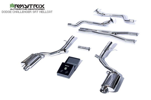 Dodge Challenger SRT Hellcat (2018-present) valvetronic exhaust system - Armytrix Exhausts