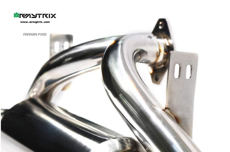 Tuyau d'échappement haute performance Armytrix sans catalyseur pour Ferrari F355 (1994-1999)