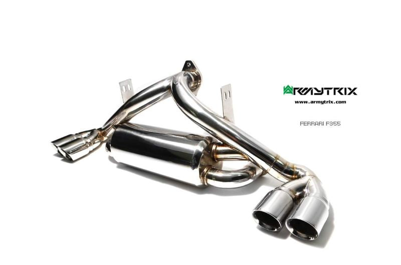 Tuyau d'échappement haute performance Armytrix sans catalyseur pour Ferrari F355 (1994-1999)