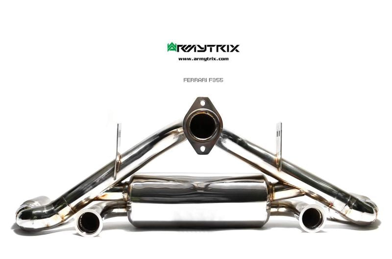Tuyau d'échappement haute performance Armytrix sans catalyseur pour Ferrari F355 (1994-1999)