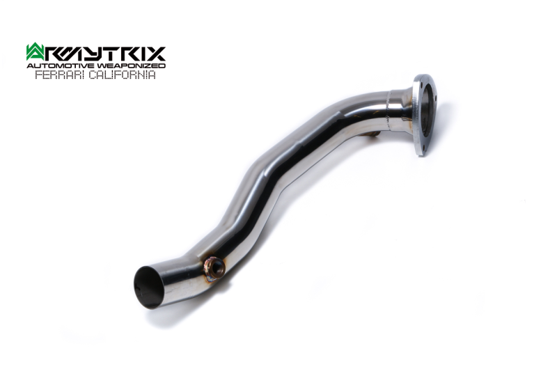Tuyau d'échappement haute performance Armytrix en acier inoxydable avec revêtement céramique et simulateur de catalyseur pour Ferrari F12 (2012-2017)
