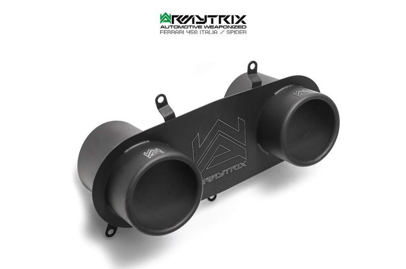 Ferrari F458 (2010-2015) valvetronic exhaust system - Armytrix Exhausts