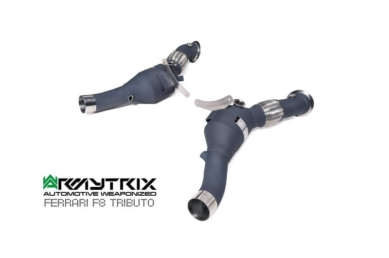 Ferrari F8 Tributo (2019-Present) valvetronic exhaust system - Armytrix Exhausts