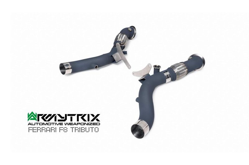 Ferrari F8 Tributo (2019-Present) valvetronic exhaust system - Armytrix Exhausts