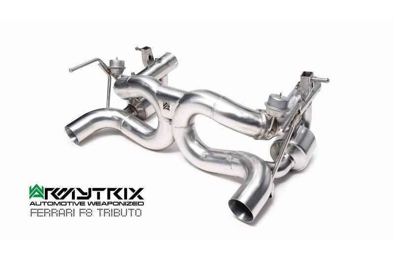 Ferrari F8 Tributo (2019-Present) valvetronic exhaust system - Armytrix Exhausts