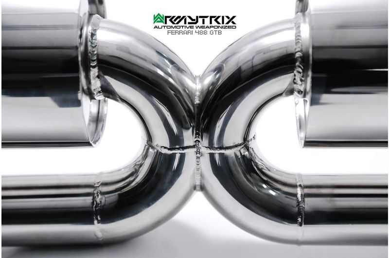 Ferrari 488 GTB / Spider (2015-2020) valvetronic exhaust system - Armytrix Exhausts