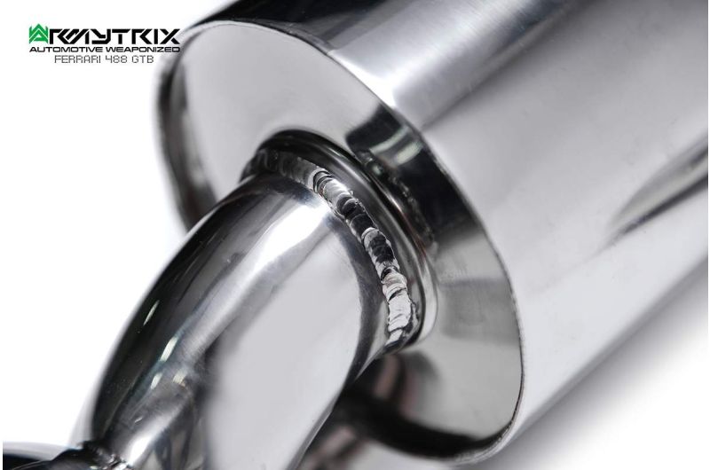 Ferrari 488 GTB / Spider (2015-2020) valvetronic exhaust system - Armytrix Exhausts