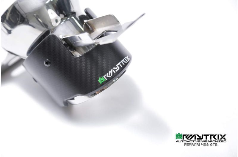 Ferrari 488 GTB / Spider (2015-2020) valvetronic exhaust system - Armytrix Exhausts