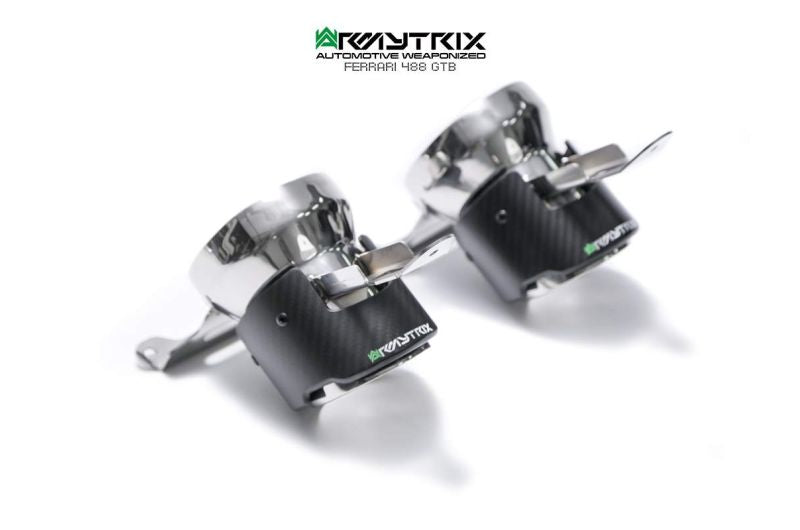 Ferrari 488 GTB / Spider (2015-2020) valvetronic exhaust system - Armytrix Exhausts