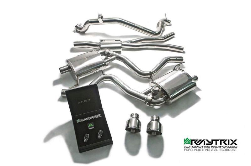 Tuyau d'échappement haute performance Armytrix en acier inoxydable avec revêtement céramique et simulateur de catalyseur pour Ferrari F12 (2012-2017)