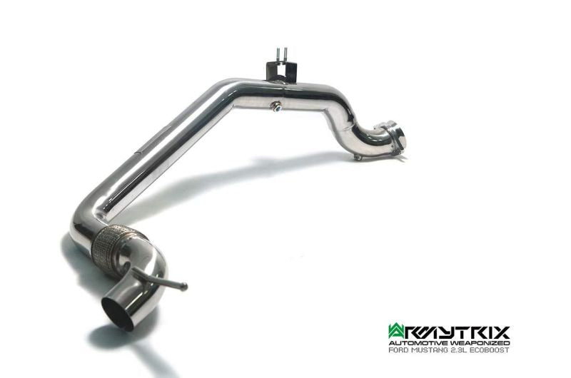 Tuyau d'échappement haute performance Armytrix en acier inoxydable avec revêtement céramique et simulateur de catalyseur pour Ferrari F12 (2012-2017)