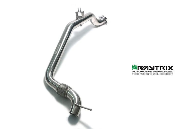 Tuyau d'échappement haute performance Armytrix en acier inoxydable avec revêtement céramique et simulateur de catalyseur pour Ferrari F12 (2012-2017)