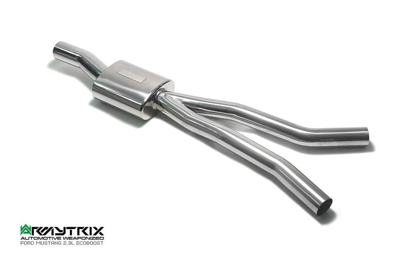 Tuyau d'échappement haute performance Armytrix en acier inoxydable avec revêtement céramique et simulateur de catalyseur pour Ferrari F12 (2012-2017)