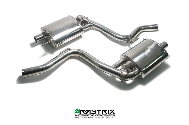Tuyau d'échappement haute performance Armytrix en acier inoxydable avec revêtement céramique et simulateur de catalyseur pour Ferrari F12 (2012-2017)