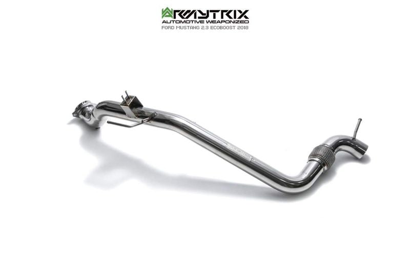Tuyau d'échappement haute performance Armytrix en acier inoxydable avec revêtement céramique et simulateur de catalyseur pour Ferrari F12 (2012-2017)