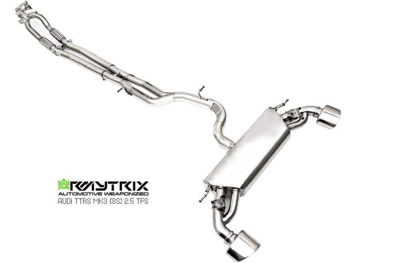 Système d'échappement Valvetronic Armytrix pour Audi TTRS 8S MK3 sans FAP (2017-présent)