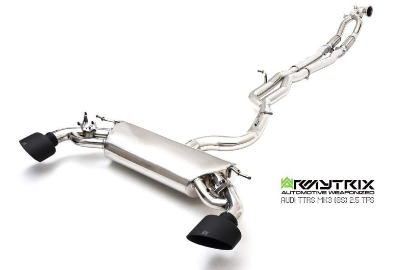 Système d'échappement Valvetronic Armytrix pour Audi TTRS 8S MK3 sans FAP (2017-présent)