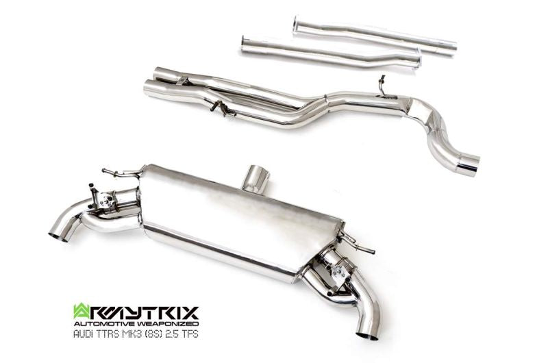 Système d'échappement Valvetronic Armytrix pour Audi TTRS 8S MK3 sans FAP (2017-présent)