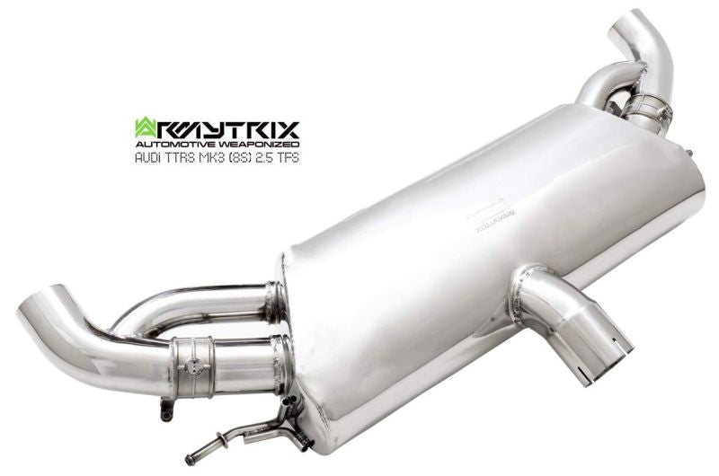 Système d'échappement Valvetronic Armytrix pour Audi TTRS 8S MK3 sans FAP (2017-présent)