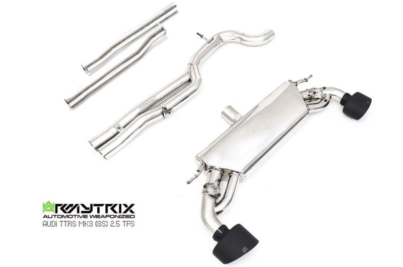 Système d'échappement Valvetronic Armytrix pour Audi TTRS 8S MK3 sans FAP (2017-présent)