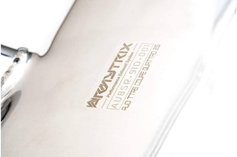Système d'échappement Valvetronic Armytrix pour Audi TTRS 8S MK3 sans FAP (2017-présent)