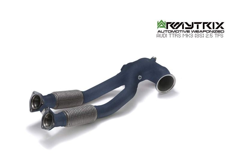Système d'échappement Valvetronic Armytrix pour Audi TTRS 8S MK3 sans FAP (2017-présent)