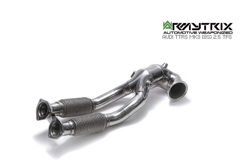 Système d'échappement Valvetronic Armytrix pour Audi TTRS 8S MK3 sans FAP (2017-présent)