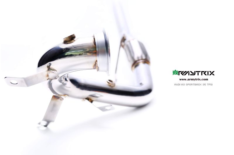 Audi A3 Sportback 35 TFSI 2013-2018 - Ceramic Coated High-flow Performance De-catted Down-Pipe - Armytrix Exhausts