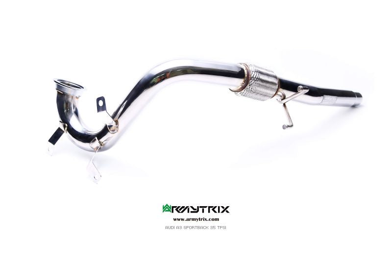 Audi A3 Sportback 35 TFSI 2013-2018 - High-flow Performance De-catted Down-Pipe - Armytrix Exhausts