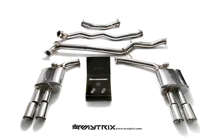 Audi A4 B8 1.8 TFSI Sedan/Avant (2008-2015) - Valvetronic Exhaust System - Armytrix Exhausts