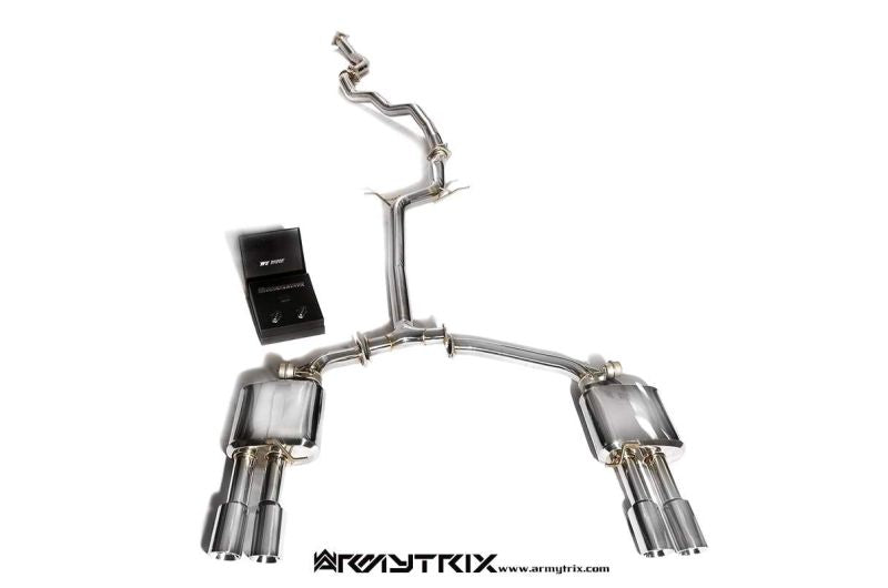 Audi A4 B8 1.8 TFSI Sedan/Avant (2008-2015) - Valvetronic Exhaust System - Armytrix Exhausts