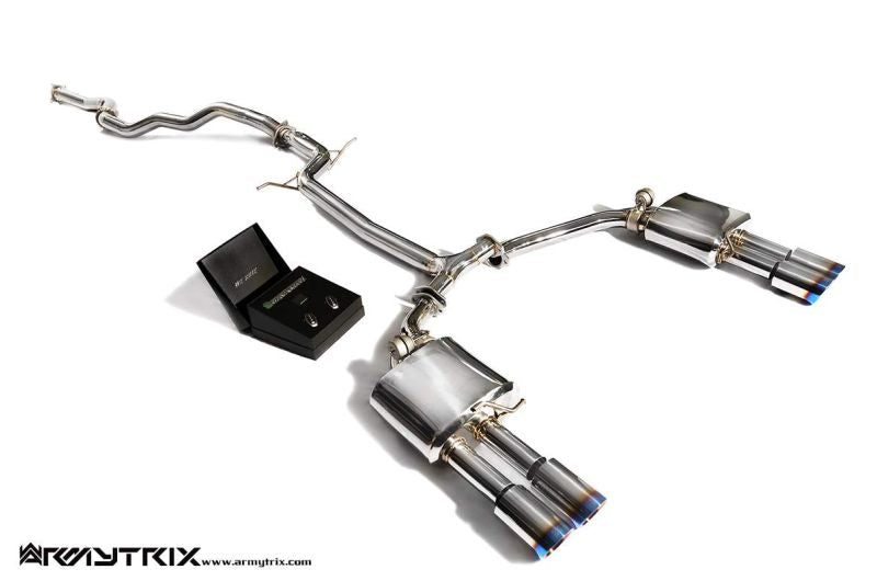 Audi A4 B8 1.8 TFSI Sedan/Avant (2008-2015) - Valvetronic Exhaust System - Armytrix Exhausts