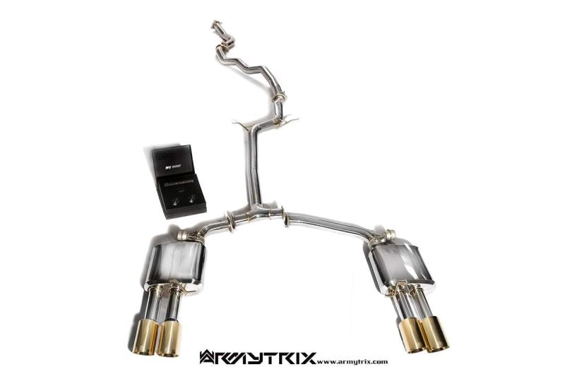 Audi A4 B8 1.8 TFSI Sedan/Avant (2008-2015) - Valvetronic Exhaust System - Armytrix Exhausts