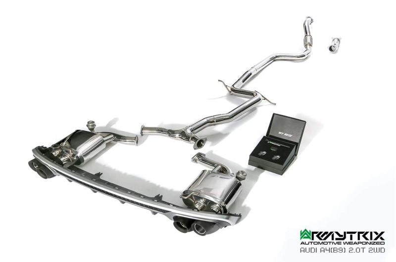 Audi A4 B9 2.0 TFSI Sedan/Avant (2WD) (2016-Present) - Valvetronic Exhaust System - Armytrix Exhausts