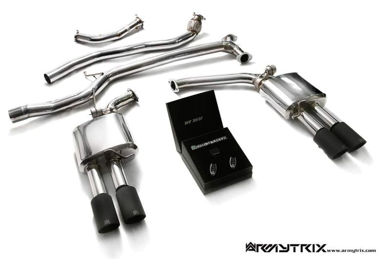 Audi A5 B8 1.8 2.0 TFSI Coupe/Cabriolet (2008-2015) - Valvetronic Exhaust System - Armytrix Exhausts