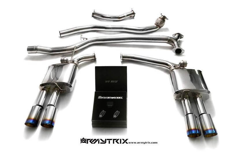 Audi A5 B8 1.8 2.0 TFSI Coupe/Cabriolet (2008-2015) - Valvetronic Exhaust System - Armytrix Exhausts