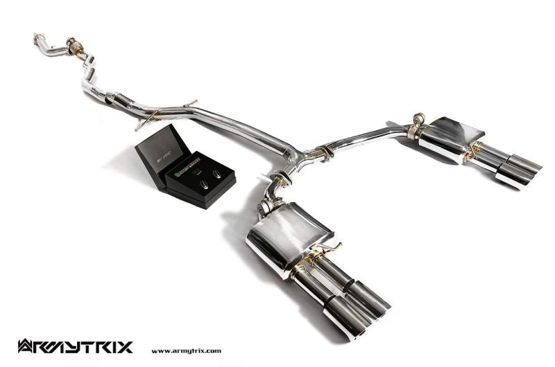 Audi A4 B8 1.8 TFSI Sedan/Avant (2008-2015) - Valvetronic Exhaust System - Armytrix Exhausts